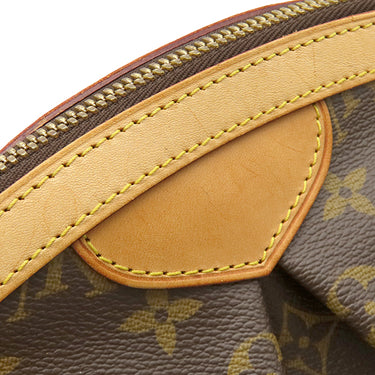 ルイヴィトン LOUIS VUITTON ティヴォリPM M40143 モノグラム モノグラムキャンバス ハンドバッグ ゴールド金具 茶