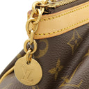 ルイヴィトン LOUIS VUITTON ティヴォリPM M40143 モノグラム モノグラムキャンバス ハンドバッグ ゴールド金具 茶