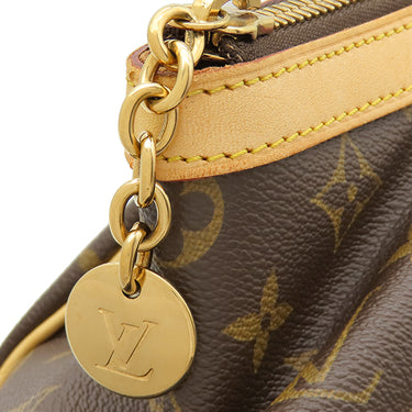 ルイヴィトン LOUIS VUITTON ティヴォリPM M40143 モノグラム モノグラムキャンバス ハンドバッグ ゴールド金具 茶