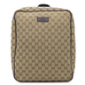 グッチ GUCCI スクエア バックパック 630914 ベージュ×ブラウン GGキャンバス レザー リュック・デイパック ゴールド金具 茶 アウトレット品