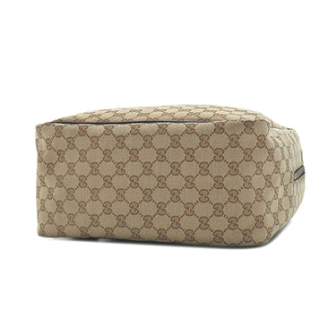 グッチ GUCCI スクエア バックパック 630914 ベージュ×ブラウン GGキャンバス レザー リュック・デイパック ゴールド金具 茶 アウトレット品