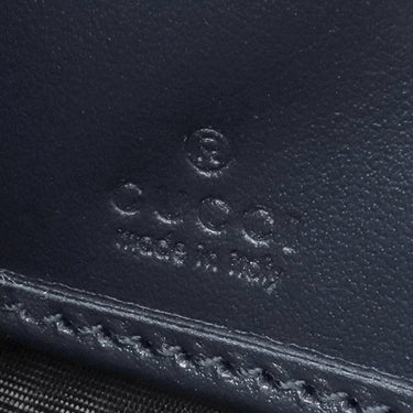 グッチ GUCCI ホースビット 1955 ジップアラウンドウォレット 621889 ベージュ×ネイビー キャンバス レザー 長財布 ゴールド金具 ラウンドファスナー