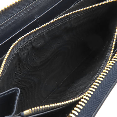 グッチ GUCCI ホースビット 1955 ジップアラウンドウォレット 621889 ベージュ×ネイビー キャンバス レザー 長財布 ゴールド金具 ラウンドファスナー