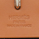 エルメス HERMES エールバッグジップPM 31 ルトゥルネ ブルーマリン×フォーブ レザー トワルミリタリー ヴァッシュハンター 2WAYバッグ シルバー金具 バイカラー 2024年製