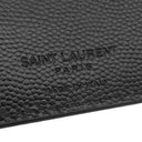 サンローラン SAINT LAURENT イースト ウエスト ウォレット 396303 ブラック レザー 二つ折り財布 EAST/WEST 黒