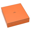 エルメス HERMES クリスタルペンダント クリア×ホワイト×カーキ クリスタル ネックレス オープンサークル