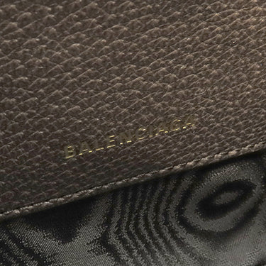 バレンシアガ BALENCIAGA ザ ハッカー プロジェクト ジャッキー 1961 680132 ベージュ×エボニー キャンバス レザー 2WAYバッグ ゴールド金具 茶 GUCCI コラボ