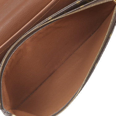 ルイヴィトン LOUIS VUITTON サック マルソー M46127 モノグラム モノグラムキャンバス ショルダーバッグ ゴールド金具 茶 チェーンショルダー