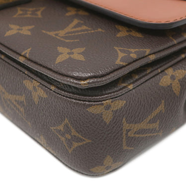 ルイヴィトン LOUIS VUITTON サック マルソー M46127 モノグラム モノグラムキャンバス ショルダーバッグ ゴールド金具 茶 チェーンショルダー