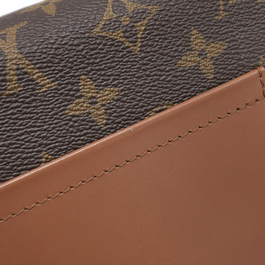 ルイヴィトン LOUIS VUITTON サック マルソー M46127 モノグラム モノグラムキャンバス ショルダーバッグ ゴールド金具 茶 チェーンショルダー