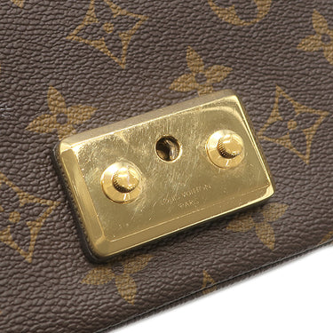 ルイヴィトン LOUIS VUITTON サック マルソー M46127 モノグラム モノグラムキャンバス ショルダーバッグ ゴールド金具 茶 チェーンショルダー