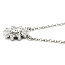 ティファニー Tiffany & Co エンチャント フラワー ダイヤ ペンダント プラチナシルバー Pt950 ダイヤモンド ネックレス T＆Co. プラチナ 950 花モチーフ