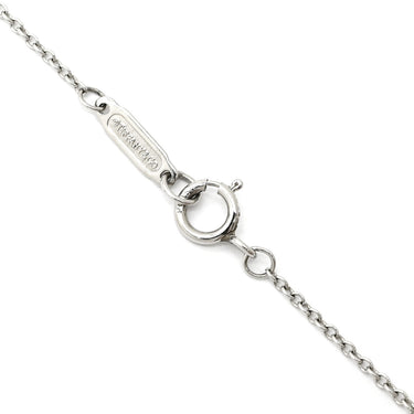 ティファニー Tiffany & Co エンチャント フラワー ダイヤ ペンダント プラチナシルバー Pt950 ダイヤモンド ネックレス T＆Co. プラチナ 950 花モチーフ
