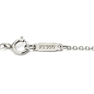 ティファニー Tiffany & Co エンチャント フラワー ダイヤ ペンダント プラチナシルバー Pt950 ダイヤモンド ネックレス T＆Co. プラチナ 950 花モチーフ