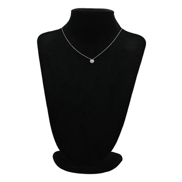 ティファニー Tiffany & Co エンチャント フラワー ダイヤ ペンダント プラチナシルバー Pt950 ダイヤモンド ネックレス T＆Co. プラチナ 950 花モチーフ