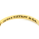 ティファニー Tiffany & Co フルハート ダイヤ イエローゴールド K18YG ダイヤモンド リング 指輪 T＆Co. 18K 750 YG エルサ ペレッティ 2石 2粒 7.5号