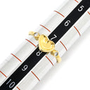 ティファニー Tiffany & Co フルハート ダイヤ イエローゴールド K18YG ダイヤモンド リング 指輪 T＆Co. 18K 750 YG エルサ ペレッティ 2石 2粒 7.5号
