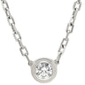 カルティエ Cartier ダムール SM B7215900 ホワイトゴールド K18WG ダイヤモンド ネックレス ダイヤモンド 18K Au750 WG