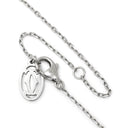 カルティエ Cartier ダムール SM B7215900 ホワイトゴールド K18WG ダイヤモンド ネックレス ダイヤモンド 18K Au750 WG