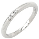 ティファニー Tiffany & Co フォーエバー ダイヤ プラチナシルバー Pt950 ダイヤモンド リング 指輪 T＆Co. 三粒 3P プラチナ ウエディング 7.5号
