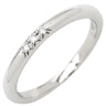 ティファニー Tiffany & Co フォーエバー ダイヤ プラチナシルバー Pt950 ダイヤモンド リング 指輪 T＆Co. 三粒 3P プラチナ ウエディング 7.5号