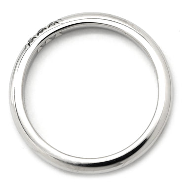 ティファニー Tiffany & Co フォーエバー ダイヤ プラチナシルバー Pt950 ダイヤモンド リング 指輪 T＆Co. 三粒 3P プラチナ ウエディング 7.5号