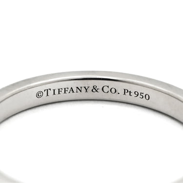 ティファニー Tiffany & Co フォーエバー ダイヤ プラチナシルバー Pt950 ダイヤモンド リング 指輪 T＆Co. 三粒 3P プラチナ ウエディング 7.5号