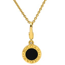 ブルガリ BVLGARI ブルガリブルガリ イエローゴールド×ブラック K18YG オニキス ネックレス ペンダント 18K 750 18金 オニキス 黒