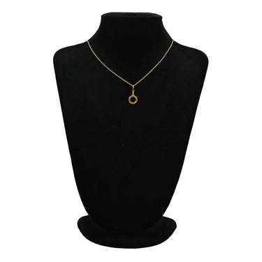 ブルガリ BVLGARI ブルガリブルガリ イエローゴールド×ブラック K18YG オニキス ネックレス ペンダント 18K 750 18金 オニキス 黒
