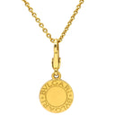 ブルガリ BVLGARI ブルガリブルガリ イエローゴールド×ブラック K18YG オニキス ネックレス ペンダント 18K 750 18金 オニキス 黒
