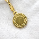 ブルガリ BVLGARI ブルガリブルガリ イエローゴールド×ブラック K18YG オニキス ネックレス ペンダント 18K 750 18金 オニキス 黒