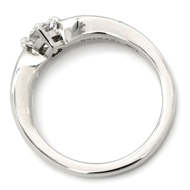 ブルガリ BVLGARI デディカータ ア ヴェネチア トルッチェロ プラチナシルバー Pt950 ダイヤモンド リング 指輪 プラチナ950 1粒 ダイヤ ラウンドブリリアント 8号