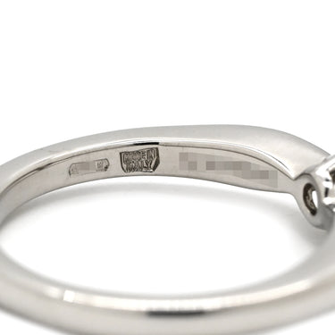ブルガリ BVLGARI デディカータ ア ヴェネチア トルッチェロ プラチナシルバー Pt950 ダイヤモンド リング 指輪 プラチナ950 1粒 ダイヤ ラウンドブリリアント 8号