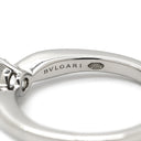 ブルガリ BVLGARI デディカータ ア ヴェネチア トルッチェロ プラチナシルバー Pt950 ダイヤモンド リング 指輪 プラチナ950 1粒 ダイヤ ラウンドブリリアント 8号