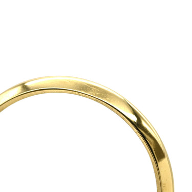 ティファニー Tiffany & Co ナイフエッジ イエローゴールド K18YG リング 指輪 T＆Co. 18K 750 YG シンプル 8号