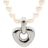 タサキ TASAKI パール ハート ペンダント パールホワイト×シルバー シルバー925 パール ネックレス TASAKI AG925 SV925