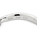 タサキ TASAKI ピアチェーレ ソリティア パヴェ RD-F2120 プラチナシルバー Pt950 ダイヤモンド リング 指輪 立爪 ダイヤモンド 6号