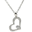 ピアジェ PIAGET ライムライト ハートネックレス ダイヤ ホワイトゴールド K18WG ダイヤモンド ネックレス 750 18K WG ハートモチーフ パヴェダイヤ