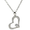 ピアジェ PIAGET ライムライト ハートネックレス ダイヤ ホワイトゴールド K18WG ダイヤモンド ネックレス 750 18K WG ハートモチーフ パヴェダイヤ