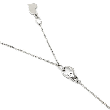 ピアジェ PIAGET ライムライト ハートネックレス ダイヤ ホワイトゴールド K18WG ダイヤモンド ネックレス 750 18K WG ハートモチーフ パヴェダイヤ