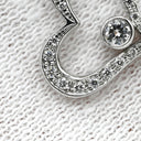 ピアジェ PIAGET ライムライト ハートネックレス ダイヤ ホワイトゴールド K18WG ダイヤモンド ネックレス 750 18K WG ハートモチーフ パヴェダイヤ
