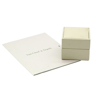 ヴァンクリーフアーペル Van Cleef & Arpels ヴィンテージ アルハンブラ VCARA41000 ブラックXイエローゴールド K18YG ダイヤモンド オニキス #50(JP10) リング 指輪 1Pダイヤ オニキス 9.5号