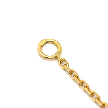 ヴァンクリーフアーペル Van Cleef & Arpels ペルレ クルール VCARP4D000 パープルXイエローゴールド K18YG ラピスラズリ ネックレス 紫 Au750 18K