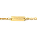 ヴァンクリーフアーペル Van Cleef & Arpels ペルレ クルール VCARP4D000 パープルXイエローゴールド K18YG ラピスラズリ ネックレス 紫 Au750 18K