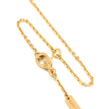 ヴァンクリーフアーペル Van Cleef & Arpels ヴィンテージ アルハンブラ ペンダント VCARA45900 パールホワイト×イエローゴールド K18YG マザーオブパール ネックレス 白 750 18K YG シェル