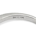 ダニア オブ ニューヨーク Danija of New York ブラックダイヤモンド ブラック×ホワイトゴールド K10WG ブラックダイヤモンド ダイヤモンド リング 指輪 DNYC 10K WG 1石 1P メレダイヤ 12.5号