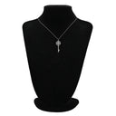 ティファニー Tiffany & Co ビクトリア ラウンドキー ダイヤ ペンダント プラチナシルバー Pt950 ダイヤモンド ネックレス T＆Co. プラチナ 950 鍵モチーフ