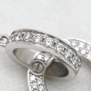 カルティエ Cartier ラブ サークル ダイヤ パヴェ B7216300 ホワイトゴールド K18WG ダイヤモンド ネックレス 18金 750WG