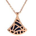 ブルガリ BVLGARI ディーヴァ ドリーム 350710 パープルXピンクゴールド K18PG ダイヤモンド ラピスラズリ ネックレス 750 18K 18金 RG 青 紫 旧型金具