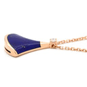 ブルガリ BVLGARI ディーヴァ ドリーム 350710 パープルXピンクゴールド K18PG ダイヤモンド ラピスラズリ ネックレス 750 18K 18金 RG 青 紫 旧型金具
